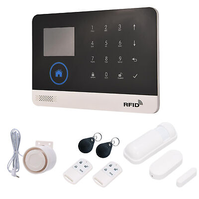 #ad 433MHz Wireless WIFI GSM Auto dial Alarm Security System Smart Home System A0E8 $54.67