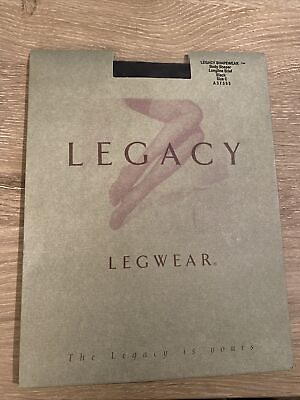 #ad Legacy Legwear Body Shaper Longline Brief Size C Black A37555 $8.75