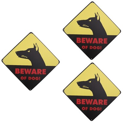 #ad Garden Warning Signs Garden Dog Sign Be Aware Of Dog Sign Beware Dog Bites Sign $33.89