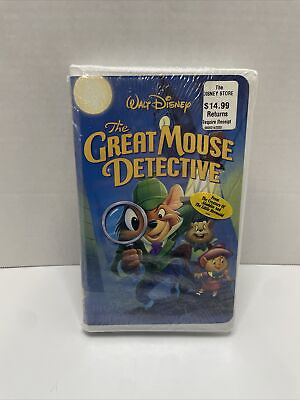 #ad The Great Mouse Detective VHS $15.00