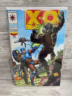 #ad Valiant Comics X O Manowar #25 Modern Age February 1994 Comic Book $18.00