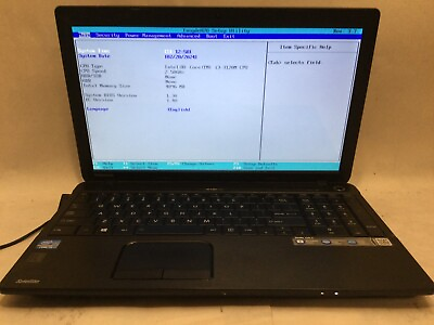 #ad Toshiba Satellite C55 A5310 Intel Core i3 3120M @ 2.50GHz MISSING PARTS MR $49.99