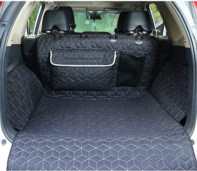 SUV Cargo Liner for Dog Waterproof Pet Trunk Car Seat Cover Mat with Bumper Flap $72.99