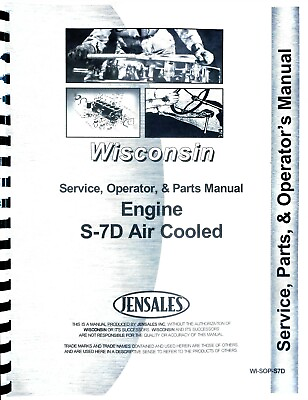 #ad Wisconsin S 7D Engine $40.99