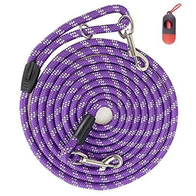 #ad codepets long rope dog leash for dog training 12ft 20ft 30ft 50ft reflective th $13.85