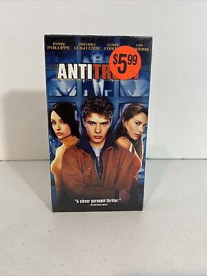 #ad Antitrust VHS 2000 New Sealed MGM Watermarks Good Condition $12.99