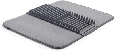 #ad Umbra Udry Rack and Microfiber Dish Drying Mat Space Saving Lightweight Design $24.99