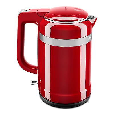 #ad Emprie Red K.I.T.C.H.E.N.A.I.D 1.5 liter Electric Kettle With Dual Wall 156 $67.99