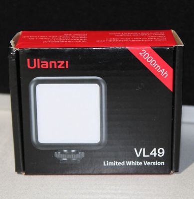 #ad Ulanzi VL49 2000mAh Rechargeable Mini LED Light 1672 $26.99