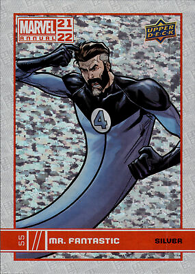 #ad 2021 UD Marvel Annual #55 Mr Fantastic Silver $2.12