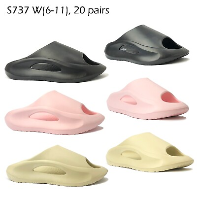 #ad Unisex Cloud Slide Men Women Slipper Cushioned Thick Sole for Beach Gym Pool 737 $14.98