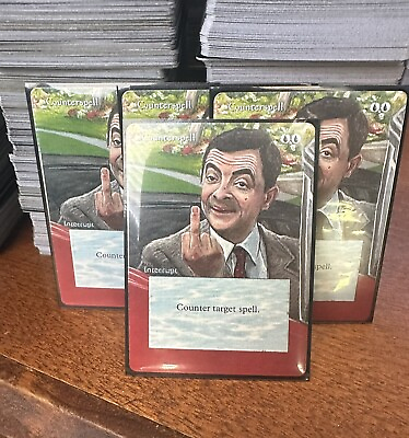 #ad MtG Magic the Gathering Mr Bean Counterspell $10.00