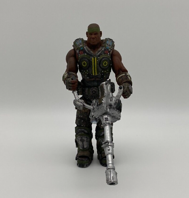 #ad Gears of War 3 Augustus Cole 2011 NECA 7quot; Figure w Weapon $44.95