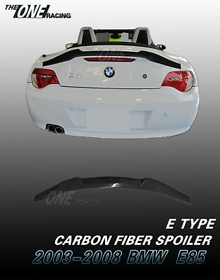 #ad Carbon fiber spoiler for 2003 2008 BMW E85 Z4 Convertible 2dr type E $160.55