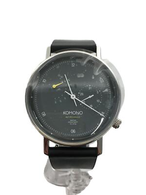 #ad KOMONO Walther RETRO grade quartz watch analog BLU BLK KOM W4031 #YNJK2X $149.73