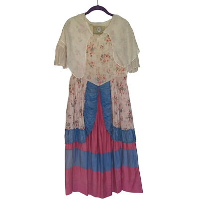 #ad Authentic Style George Washington Bicentennial Costume 1930s Dress sz Small $250.00