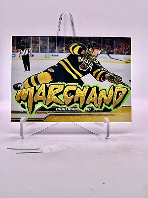 #ad 1 1 CUSTOM ART CARD 2023 24 Upper Deck NHL Hockey Series Brad Marchand $15.00