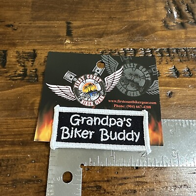 #ad Grandpas Biker Buddy 3” Patch $6.95