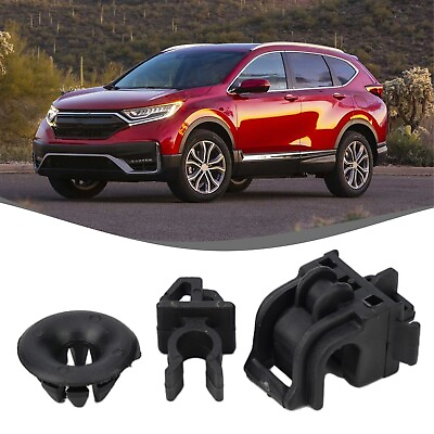 #ad 3PCS lot Hood Rod Holder Opener Stay Grommet Clips Replacement Car Accessory New C $6.68