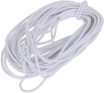 #ad #ad 🇺🇸10 yards 1 8#x27;#x27; White Elastic String For Face Mask.Ships FREE amp; fast from USA $8.49