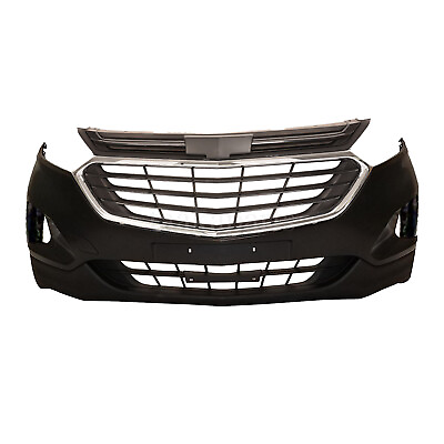 #ad Front Bumper Cover Vlance Kit W Grill Grille For Chevrolet Equinox 2018 2021 $219.99
