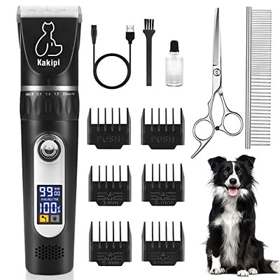 #ad #ad Dog Grooming Kit with Led Display Heavy Duty Pet Grooming Upgrade Motor Cl... $31.31