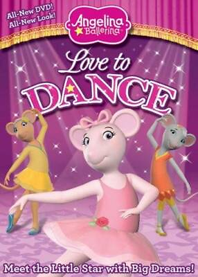#ad Angelina Ballerina: Love to Dance DVD VERY GOOD $4.78