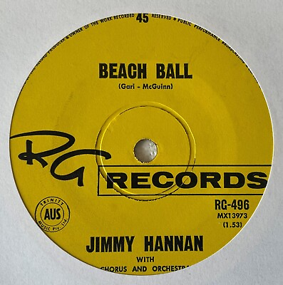 #ad BEE GEES JIMMY HANNAN BEACH BALL YOU GOTTA HAVE LOVE 1963 AUSSIE VINYL 7quot; GBP 26.00