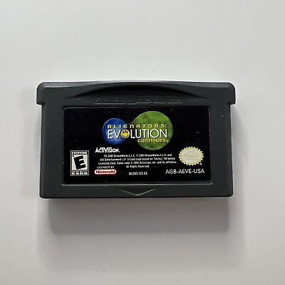 #ad Alienators: Evolution Continues Nintendo Game Boy Advance 2001 C $9.00