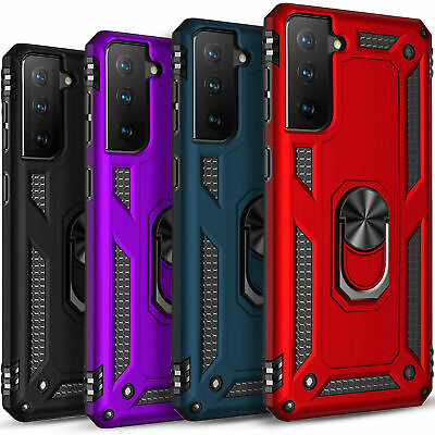 #ad For Samsung S23 S20 S21 S21 Ultra 5G Case Ring Stand Shockproof Holder cover $11.98