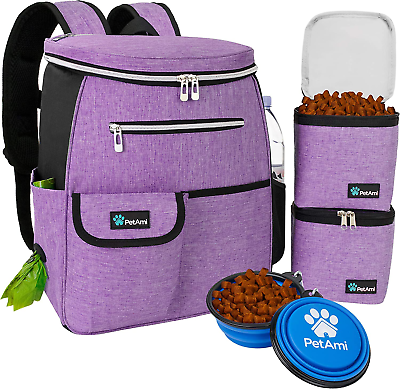 #ad Dog Travel Bag Backpack Airline Approved Dog Bags for Traveling Puppy Diaper B $53.99