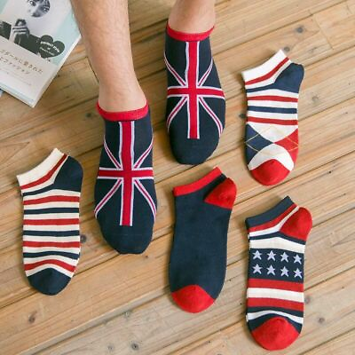 #ad #ad National National Cotton Socks Breathable Nonslip Boat Sock Footwear Accessory $14.89