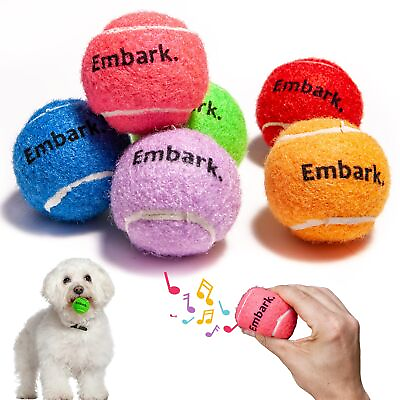 #ad Colorful Squeaky Tennis Balls for Small Dogs and Puppies 1.5 Inch 6 Pack ... $19.85
