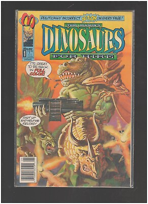 #ad Dinosaurs for Hire #1 Vol. 2 Malibu Comics 1993 #x27;Green Label#x27; $3.06