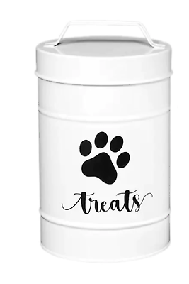 #ad Dog Metal Jars quot;Treatsquot; $36.74