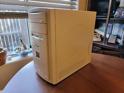 #ad eMachines Vintage eMonster M550 1990s Beige PC Tower Complete Bad Power Supply $277.00