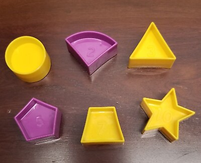 #ad Tupperware Shape O Sorting Ball part piece yellow Replacement You Pick One toy $5.97