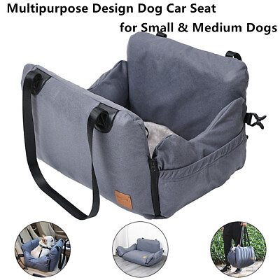 #ad Dog Car Seat Pet Puppy Booster Seat Cat Travel Carrier Bed for Small Medium Dogs $27.99