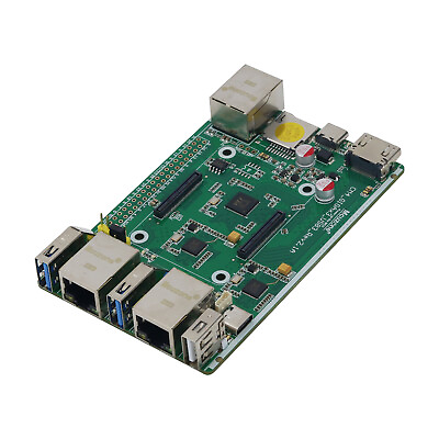 #ad CM4 3 Gigabit Ethernet Expansion Board GIGA USB EMMC Interface for Raspberry Pi $68.86