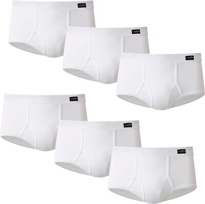 #ad Andrew Scott Men#x27;s Cotton Briefs Soft and Breathable Cotton Underwear with Comf $25.23