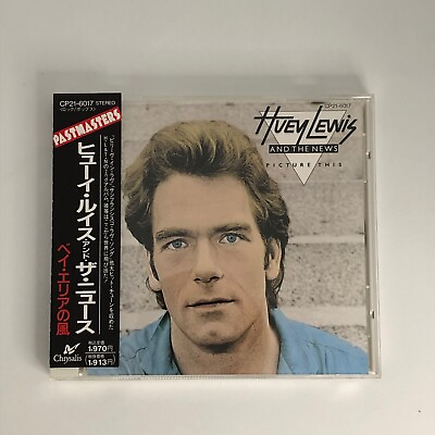 #ad Huey Lewis – Picture This Japan CD CP21 6017 w Obi $23.00
