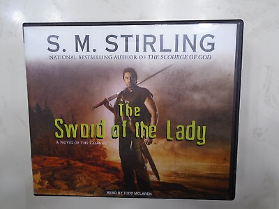 #ad SWORD OF THE LADY by S.M.Stirling Audiobook 17 CD#x27;S Like New $60.00