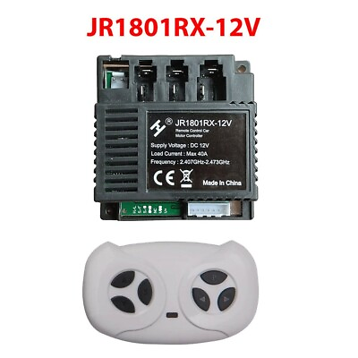 #ad JR1801RX 12V Receiver for Kids Electric Car Improved Connectivity and Control $15.29