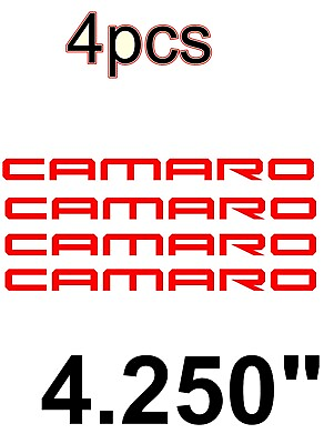 #ad Caliper Decals CAMARO Z28 RS SS LT1 LS1 RACING BRAKE Stickers Set of 4 V8 Racing $9.00