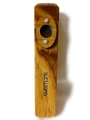 #ad Sweet Lime Professional Wooden Kazoo by The Kazoo Guru with 4 extra membranes $18.89