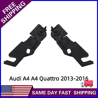 #ad LHRH Front Bumper Support Holder Guide Bracket For A4 for Quattro 2013 2016 $14.79