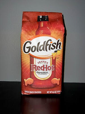 #ad 🟢 Brand New Pepperidge Farm Goldfish Franks RedHot Spicy Baked Crackers 6.6oz $12.99
