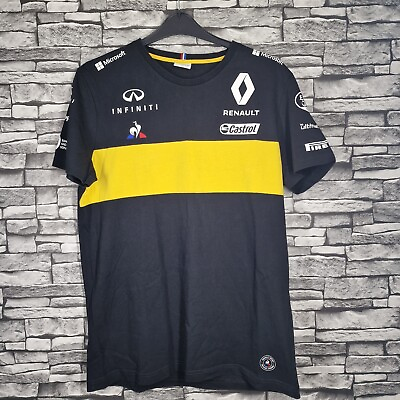 #ad Mens Genuine French 2018 Le Coq Sportif Renault Rs Infiniti T shirt Large F1 GBP 25.00