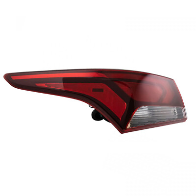 #ad Left Driver Outer Tail Light Fits 18 22 Hyundai Accent Sedan; CAPA Certified $106.66