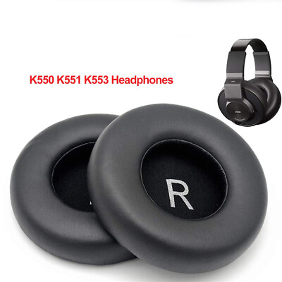 #ad Replacement Memory Foam Cushion Ear Pad Cover For Akg K550 K551 K553 Headphone $10.44